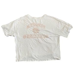 Marian Blue Abercrombie & finch sun design T-shirt size L